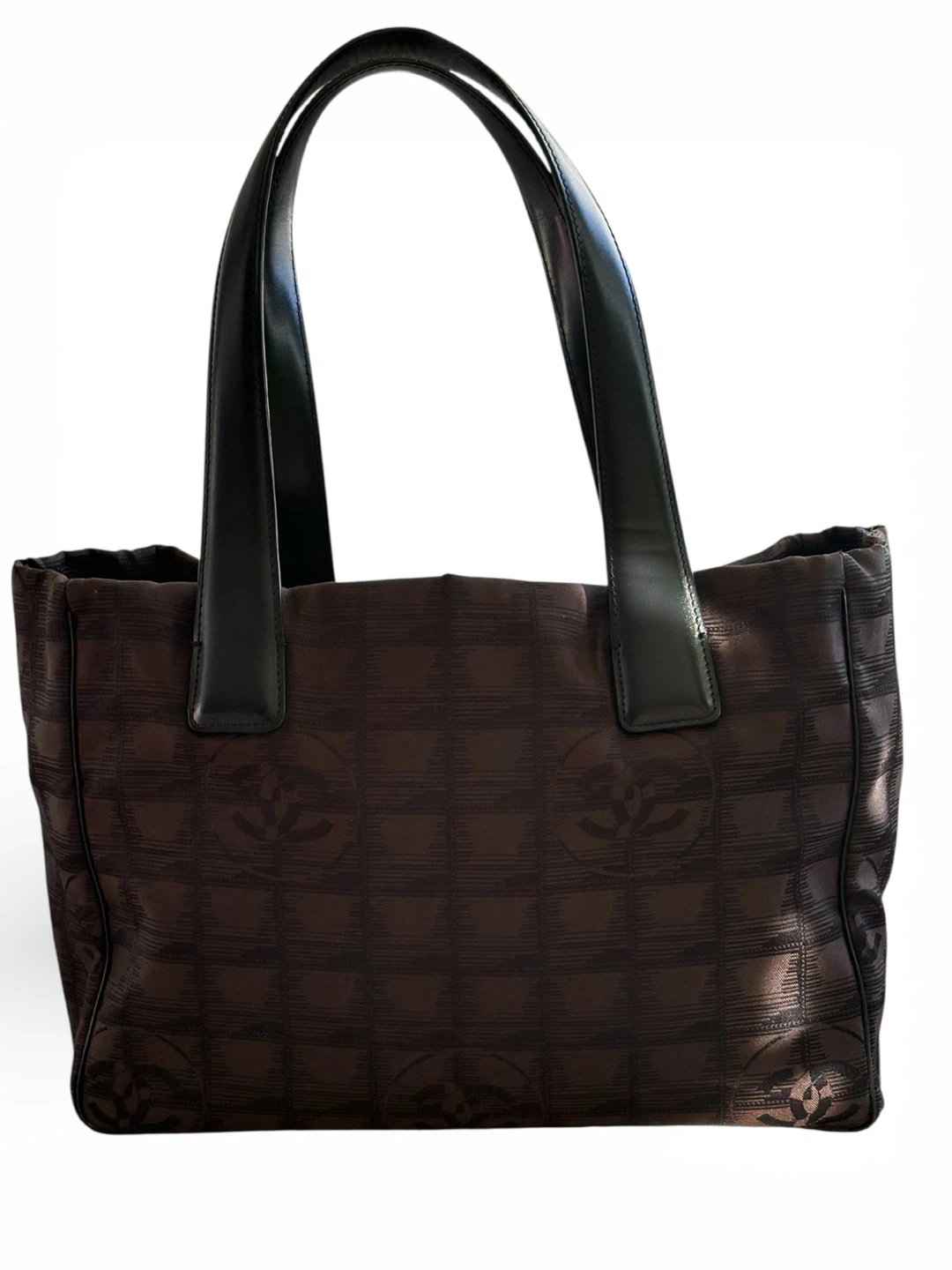 Chanel Tote Bag - Brown Signature Print - photo 4