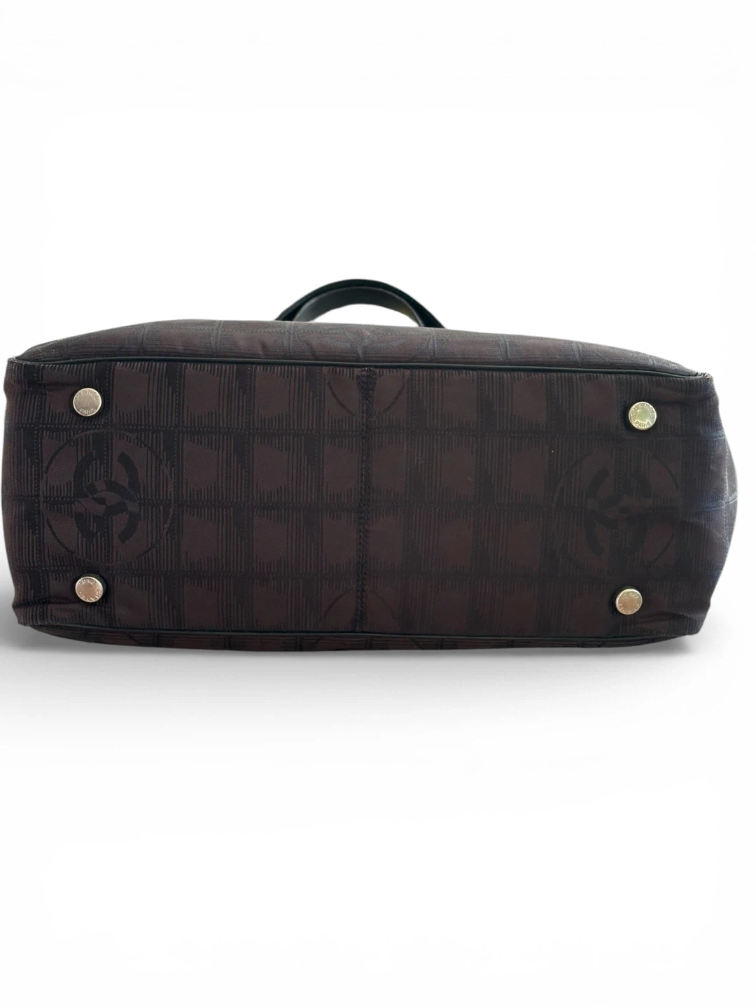 Chanel Tote Bag - Brown Signature Print - photo 3