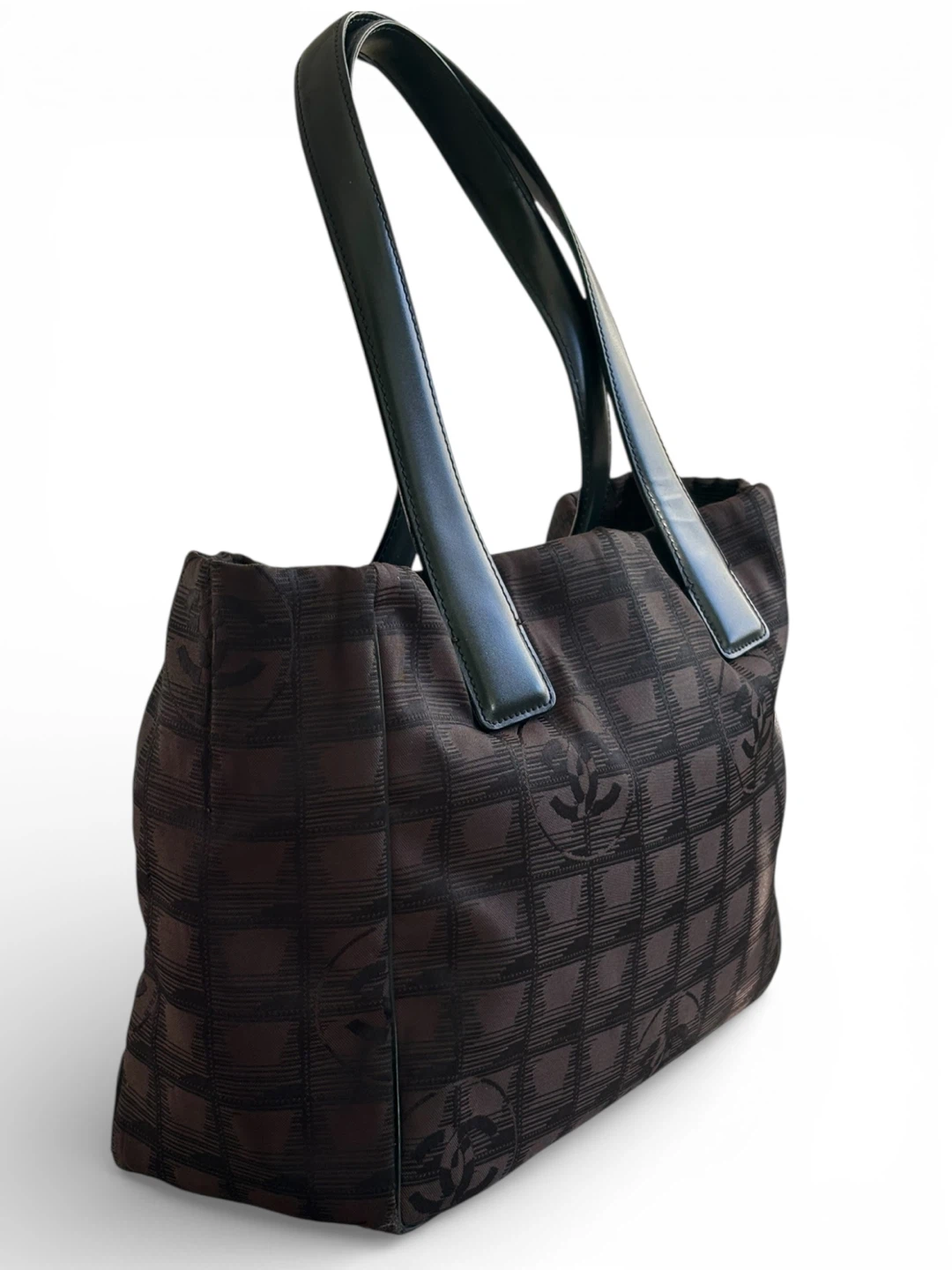 Chanel Tote Bag - Brown Signature Print - photo 2