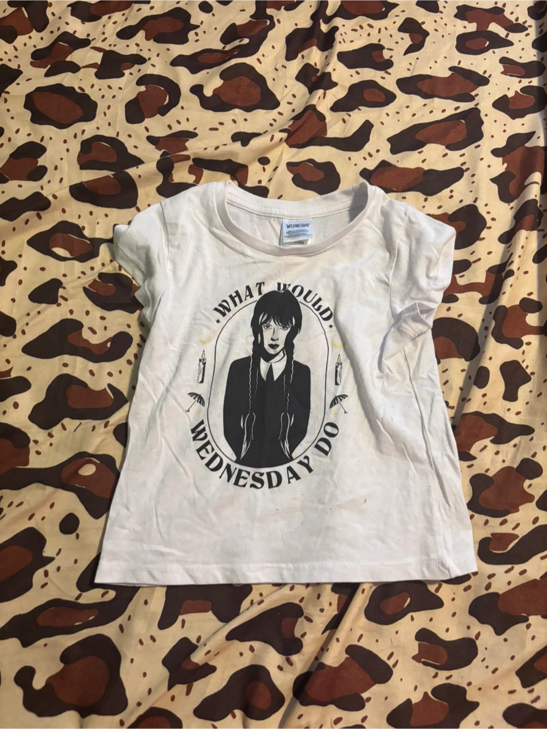 Kids Wednesday Addams T-Shirt