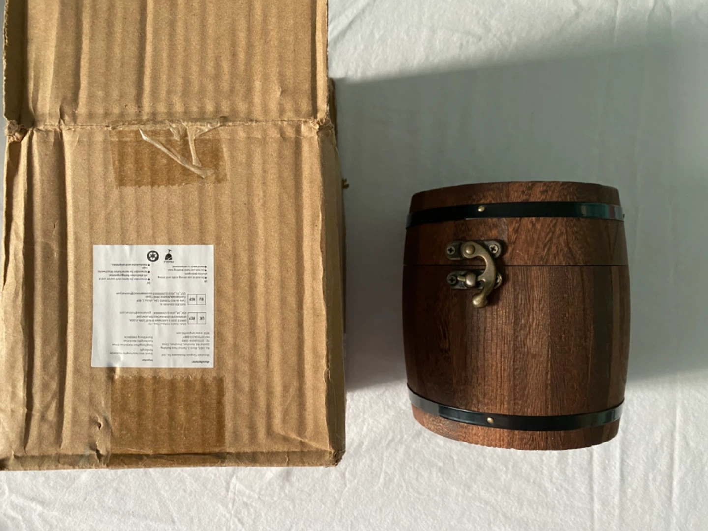 Whiskey Glass with Barrel Display Box - photo 2
