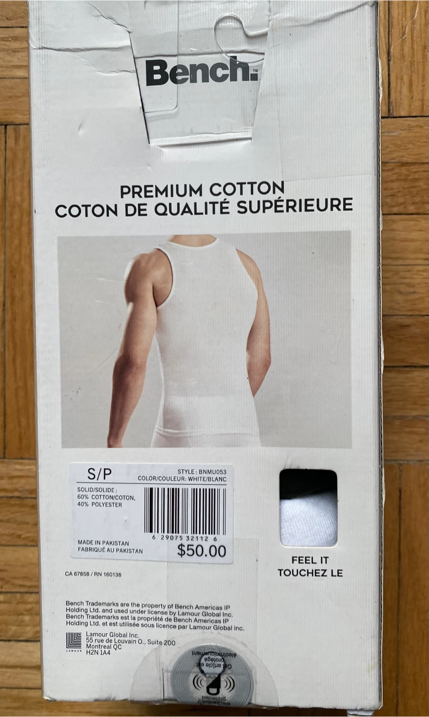 Bench Men's Premium Cotton Tank Tops - Size S/P - photo 3