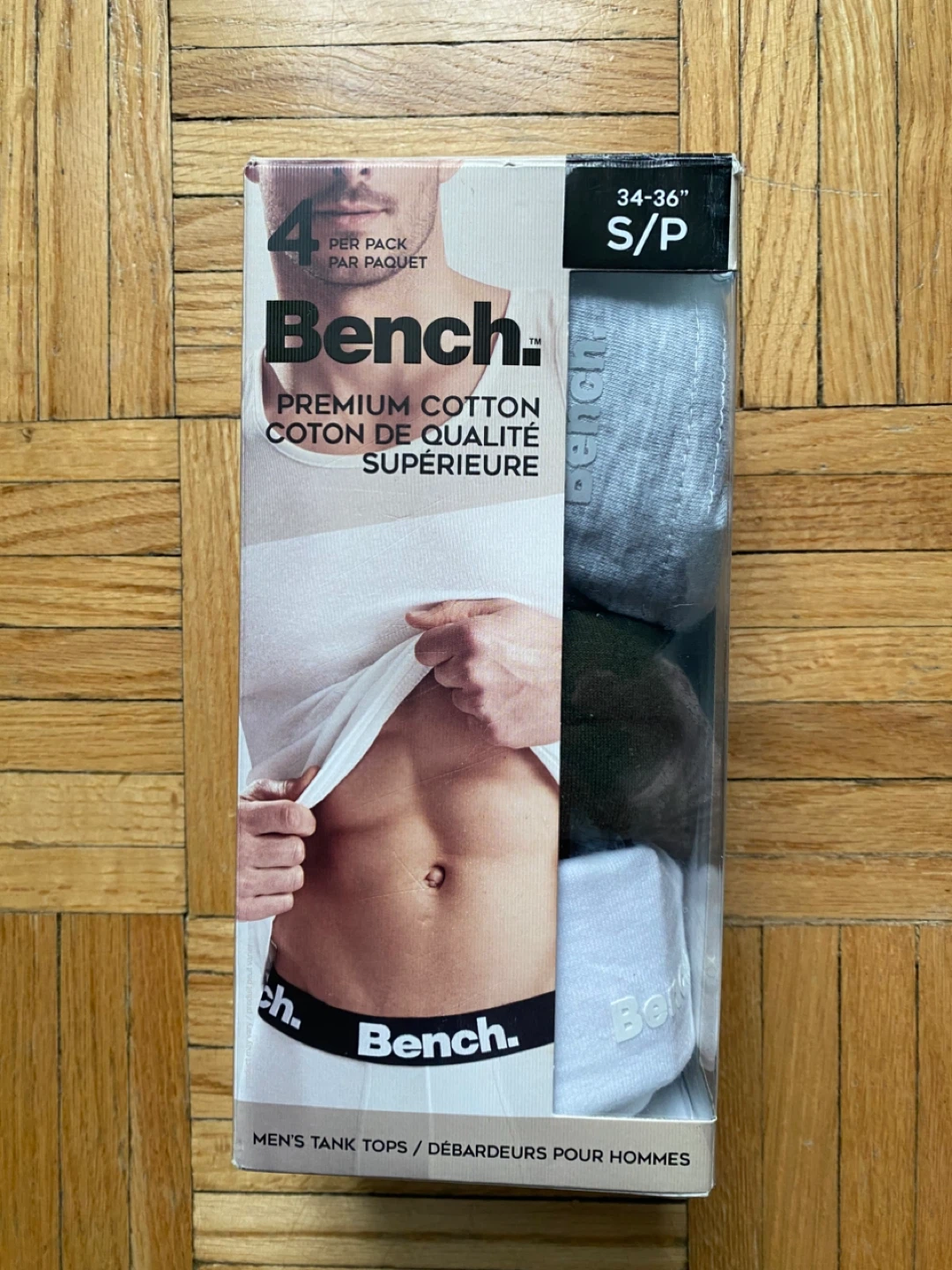 Bench Men's Premium Cotton Tank Tops - Size S/P