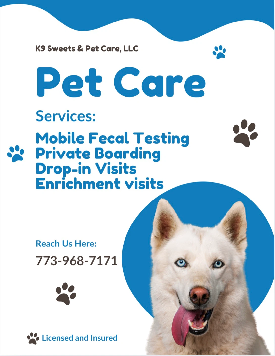 Pet Care Services | Mobile Fecal Testing