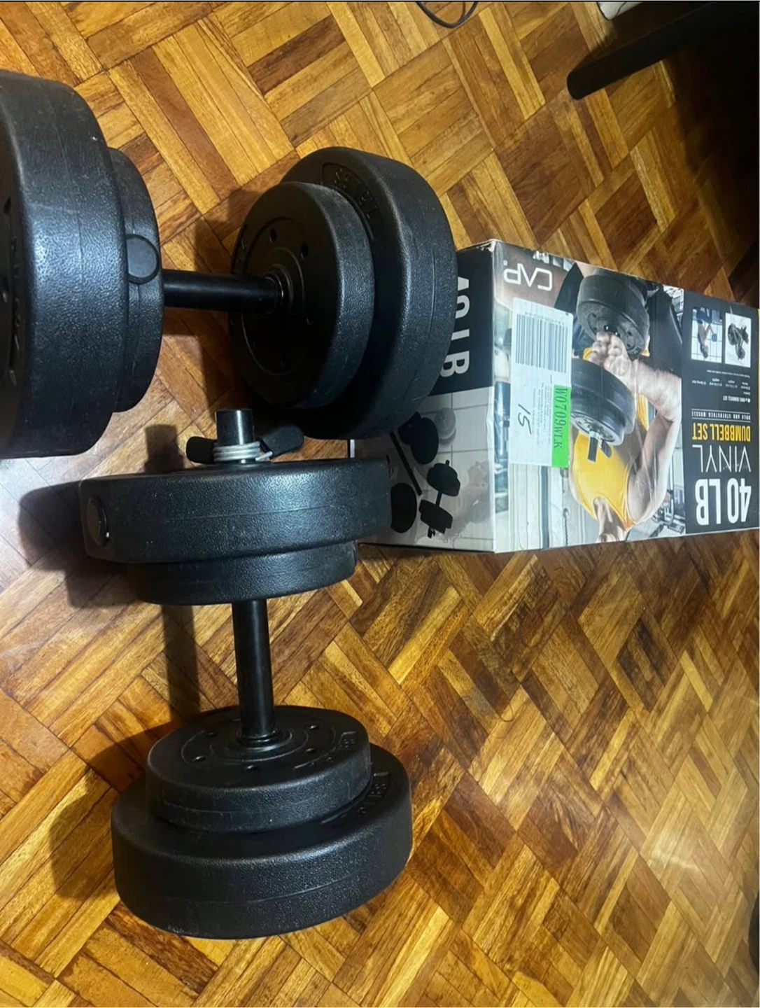 CAP Barbell 40 LB Vinyl Dumbbell Set - photo 2