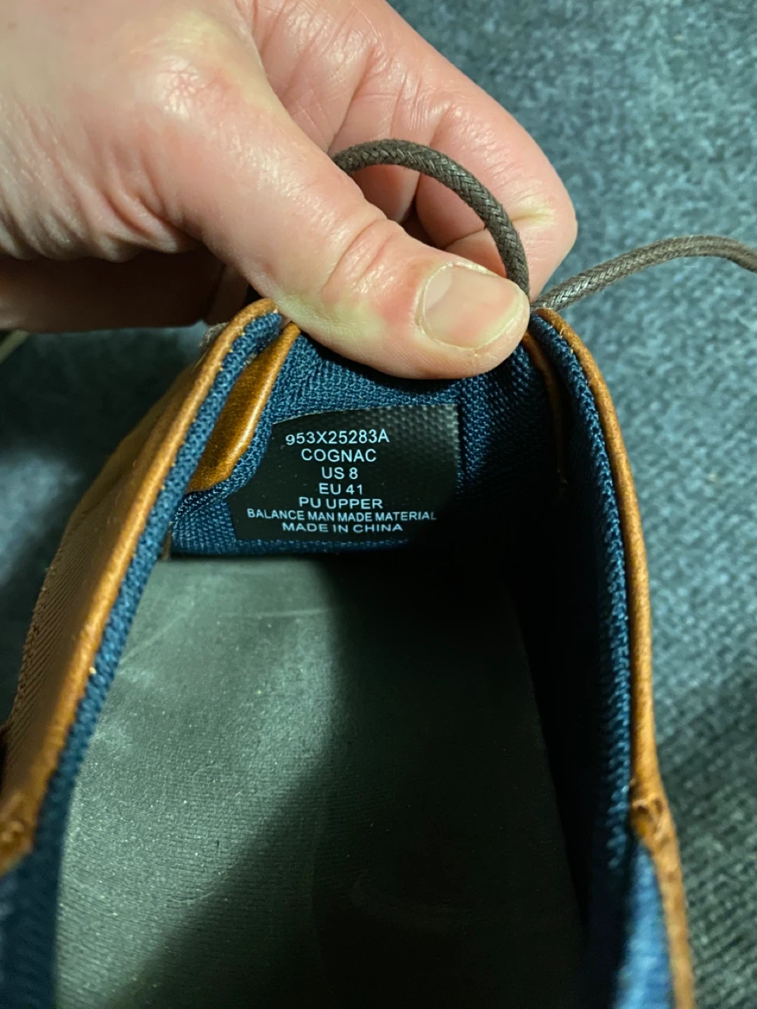 Men's Cognac Dress Shoes - Size 8 - photo 3