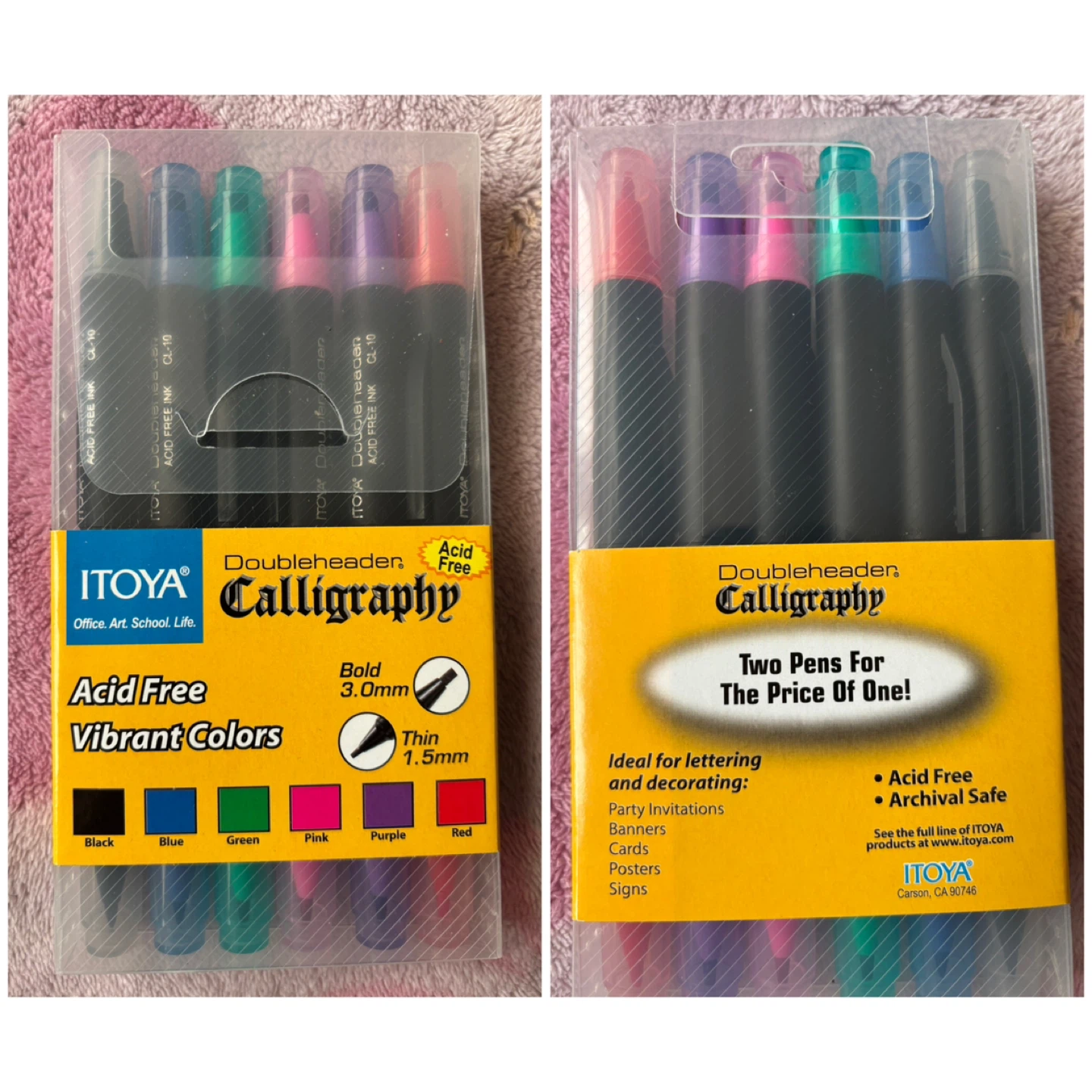 ITOYA - Calligraphy Doubleheader Pens Set