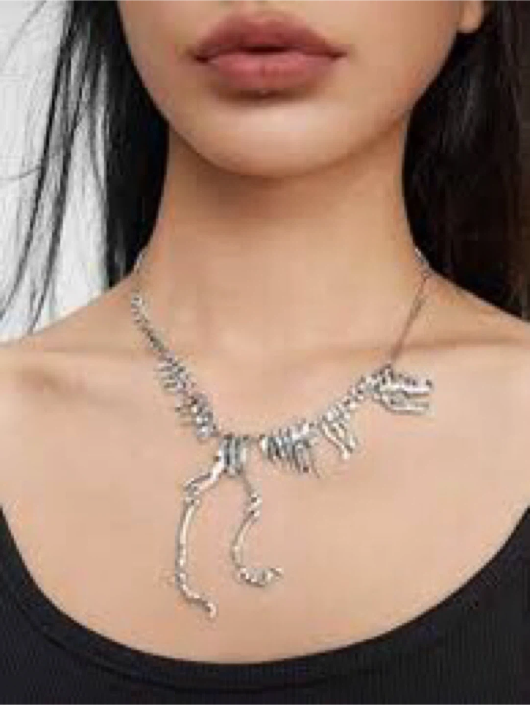 Dinosaur Skeleton Necklace