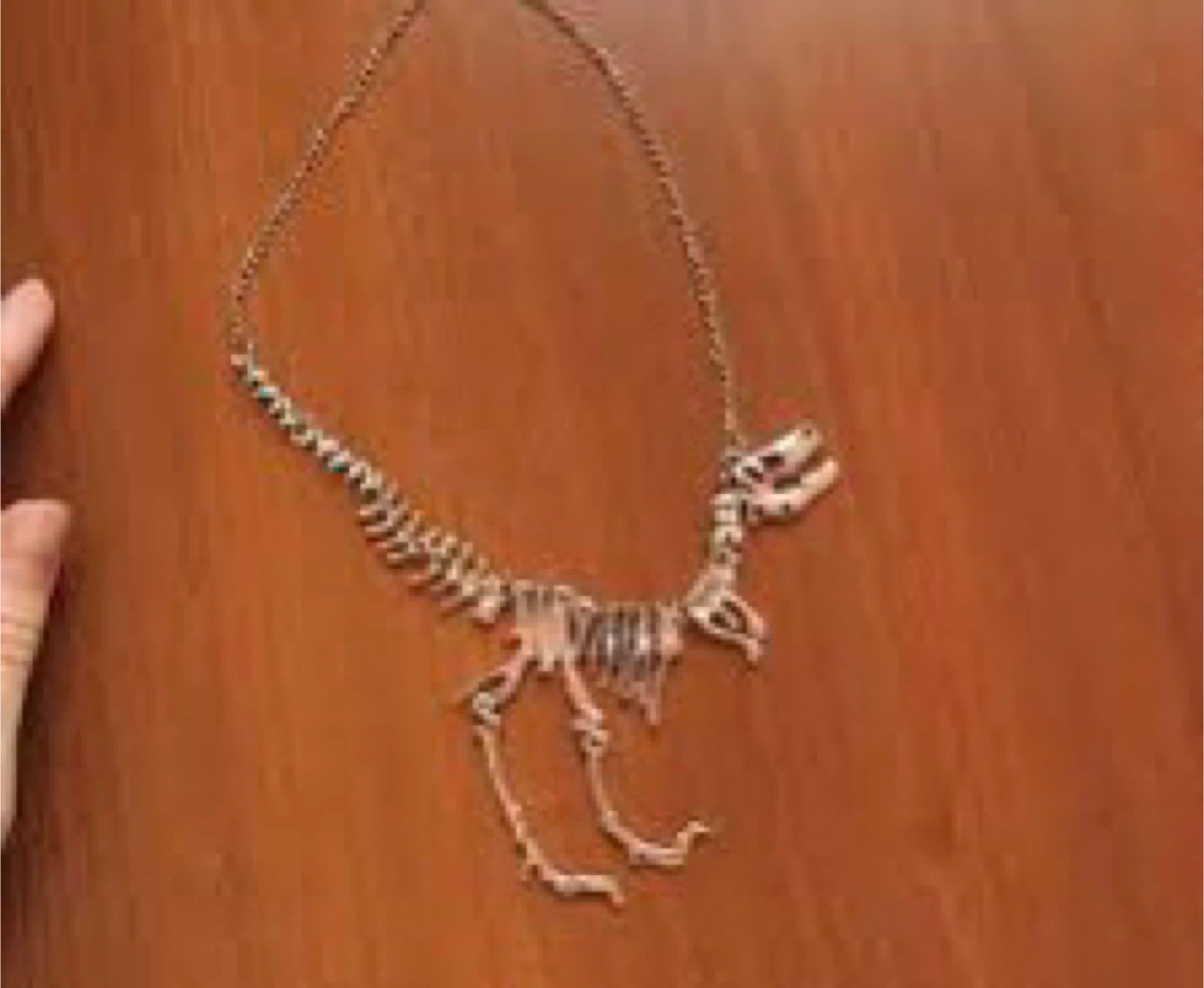 Dinosaur Skeleton Necklace - photo 5