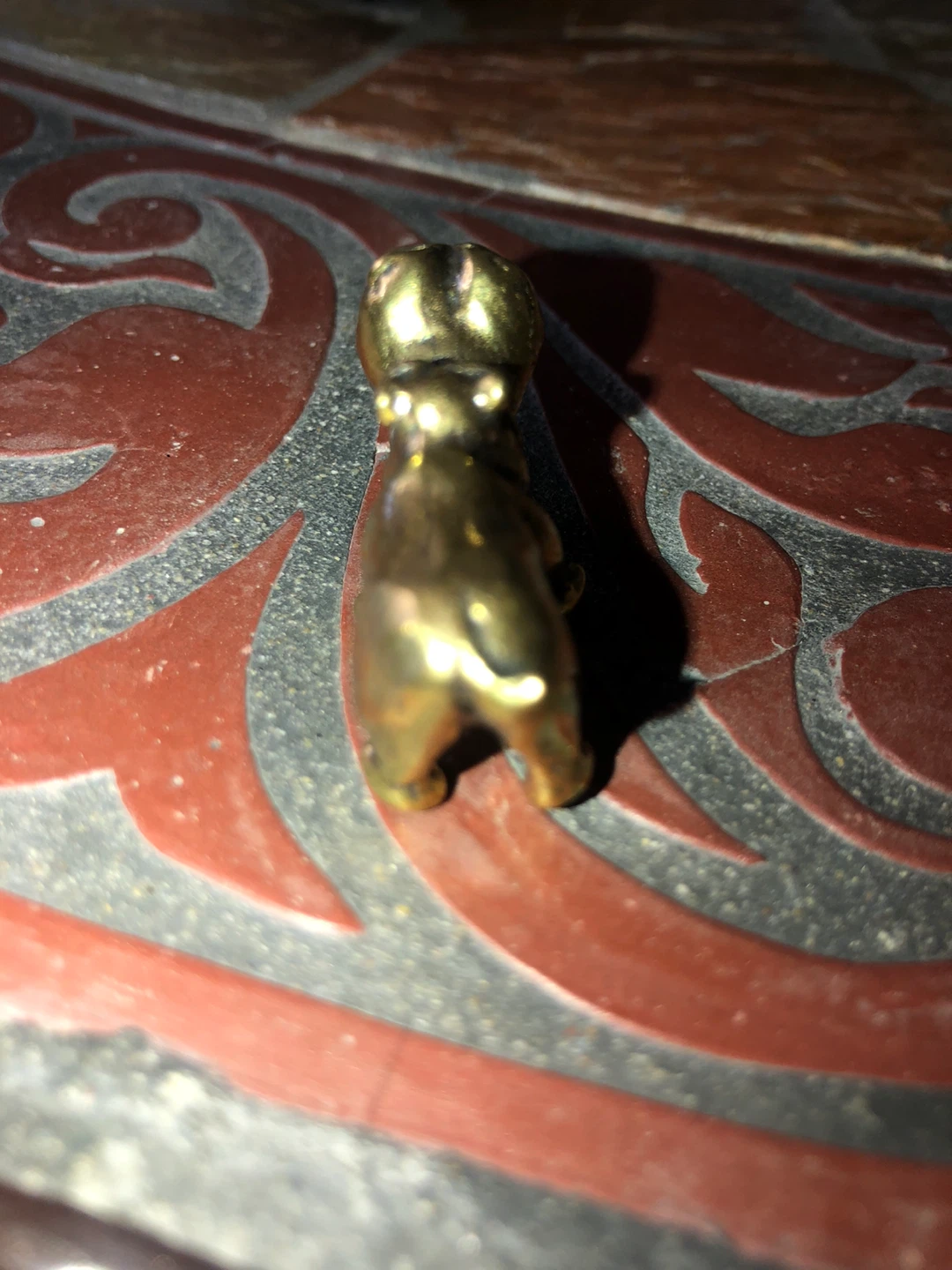 Brass Hippopotamus Figurine - photo 5