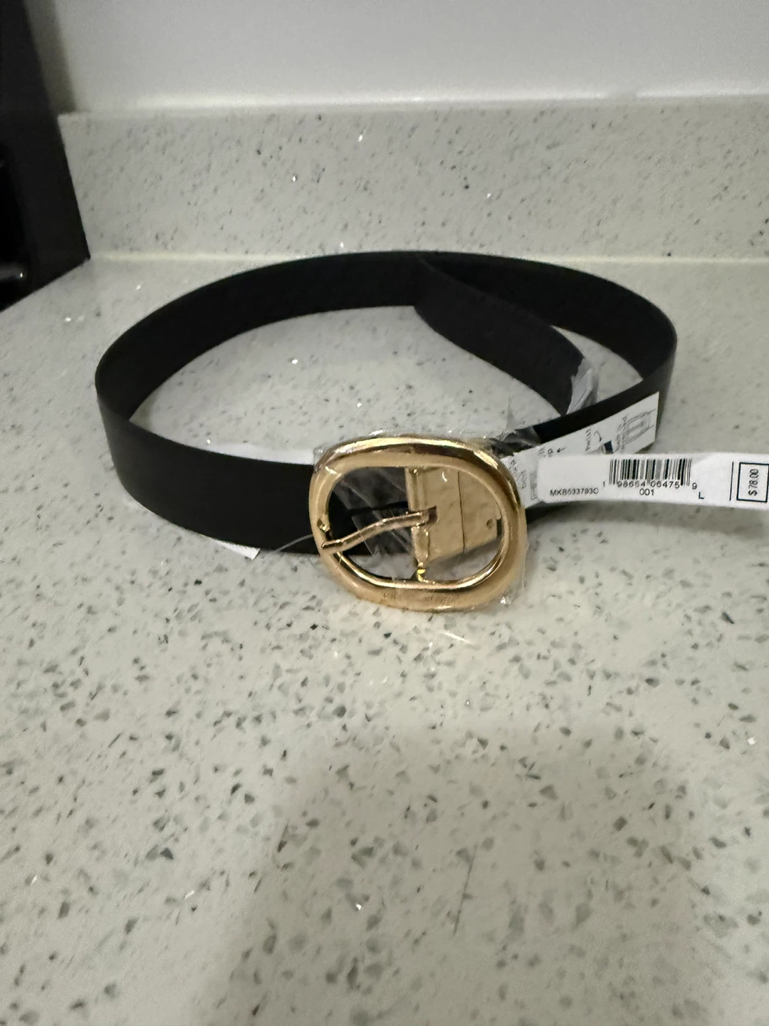 Michael Kors Reversible Belt - Black/Gold - photo 2