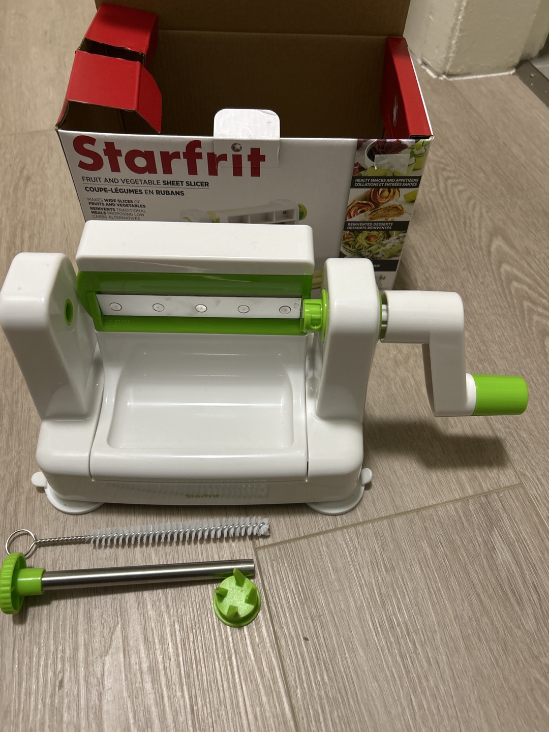 Starfrit Fruit and Vegetable Sheet Slicer - photo 4