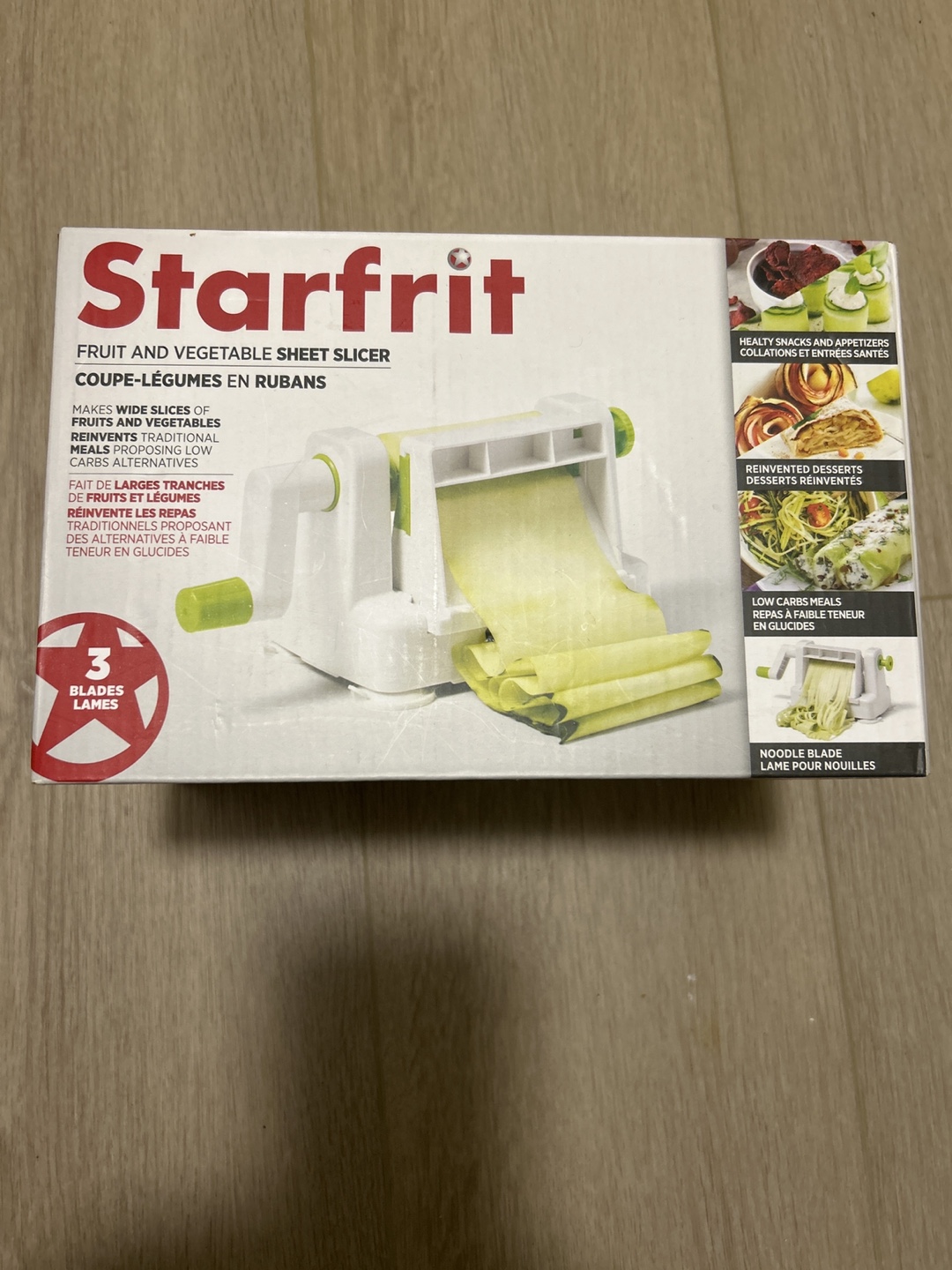 Starfrit Fruit and Vegetable Sheet Slicer