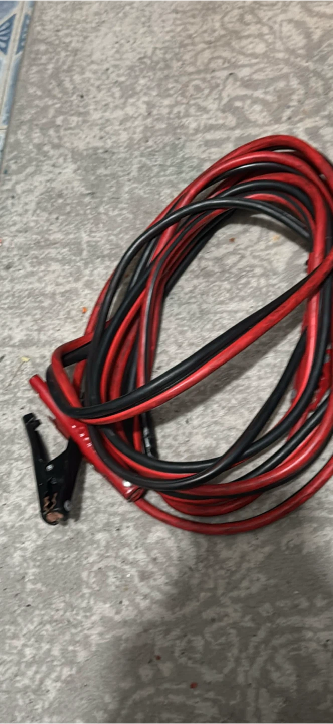 Red and Black Jumper Cables