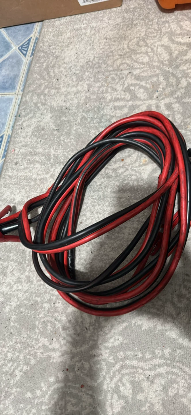 Red and Black Jumper Cables - photo 3