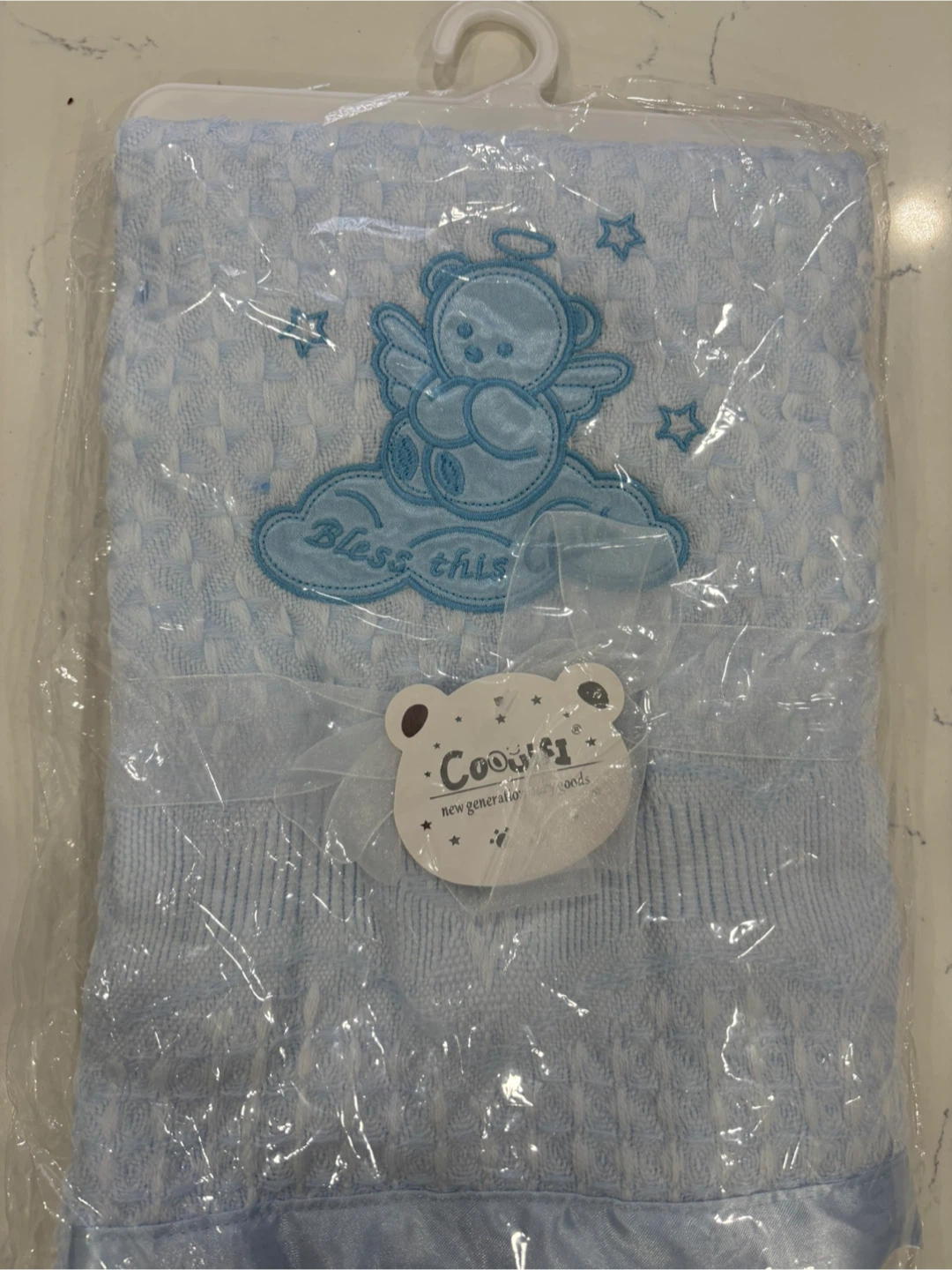 Baby Blankets - White, Grey, Beige, Blue