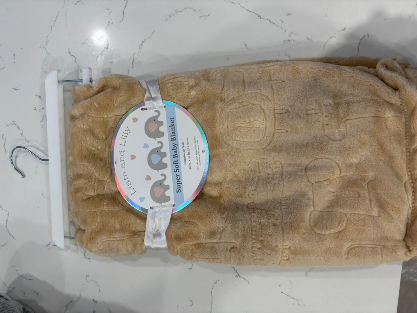 Baby Blankets - White, Grey, Beige, Blue - photo 4