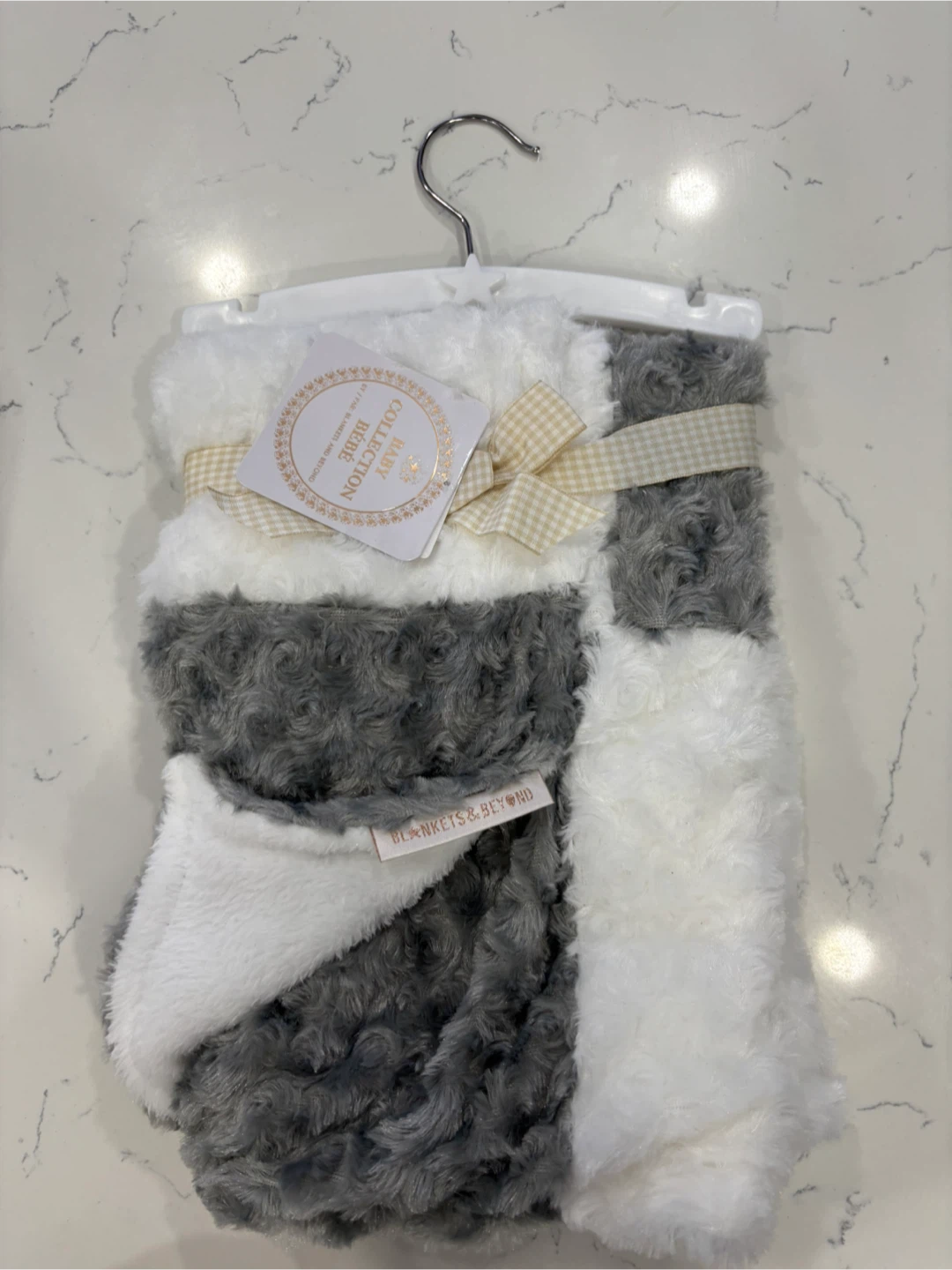 Baby Blankets - White, Grey, Beige, Blue - photo 3