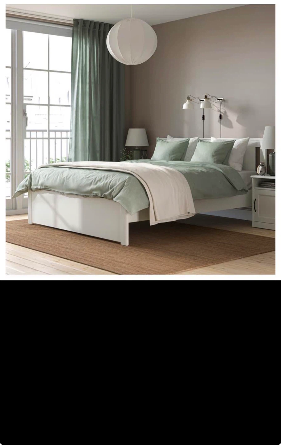 Queen Size IKEA SONGESAND Bed + Slatted Base - brand new in box - photo 5