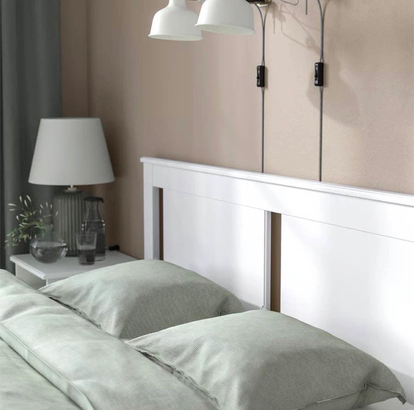 Queen Size IKEA SONGESAND Bed + Slatted Base - brand new in box - photo 3
