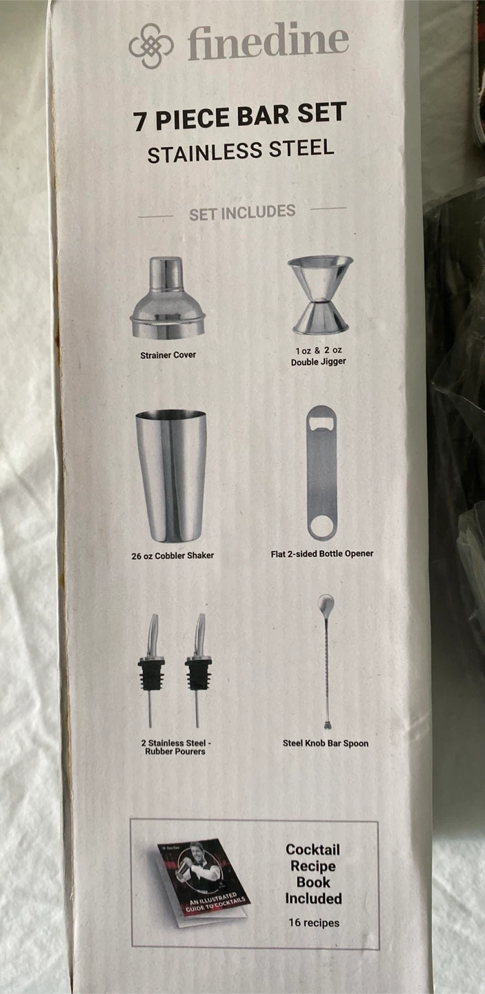 Stainless Steel Bar Set - photo 3