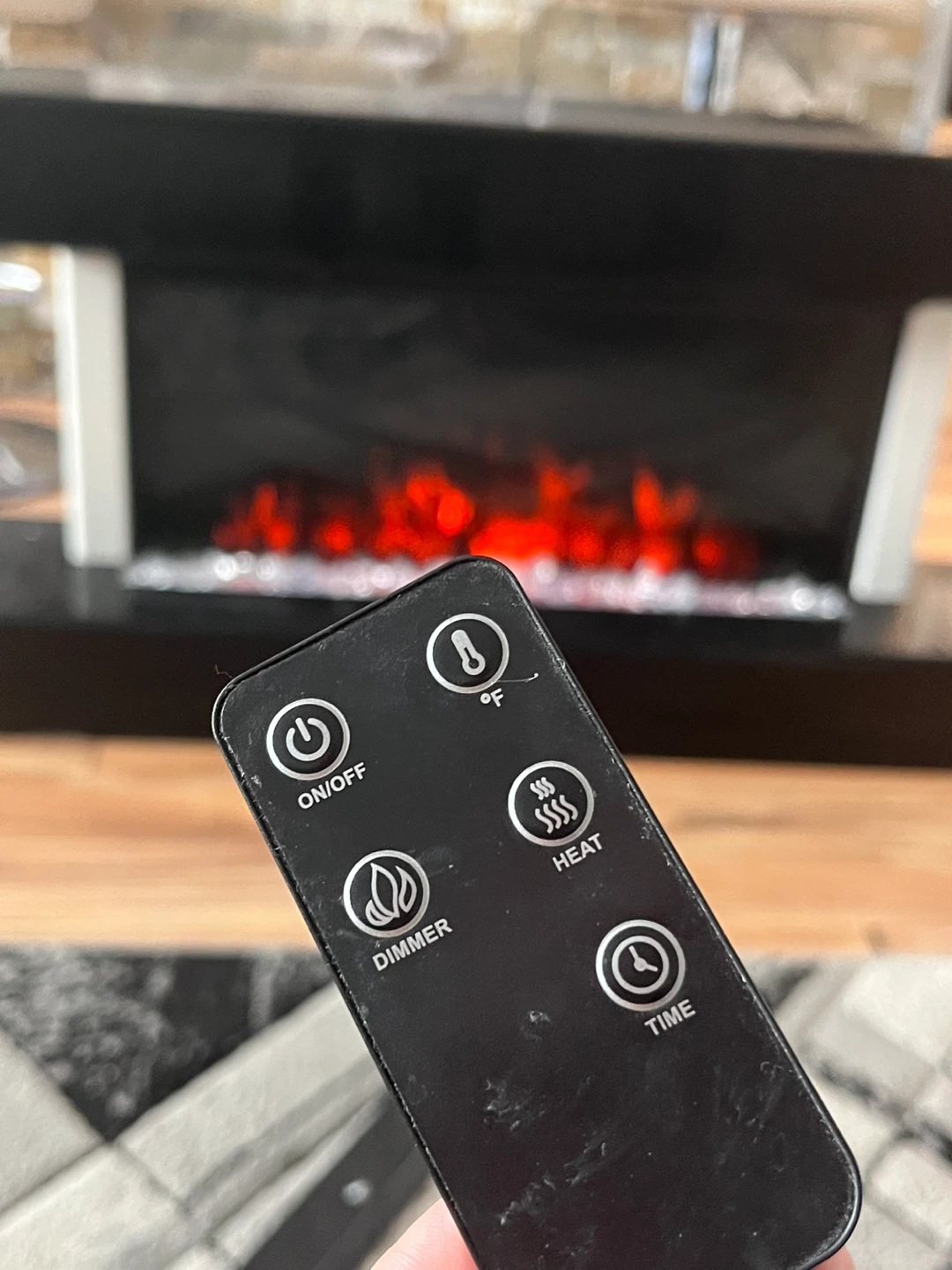 Electric Fireplace with Remote - photo 2