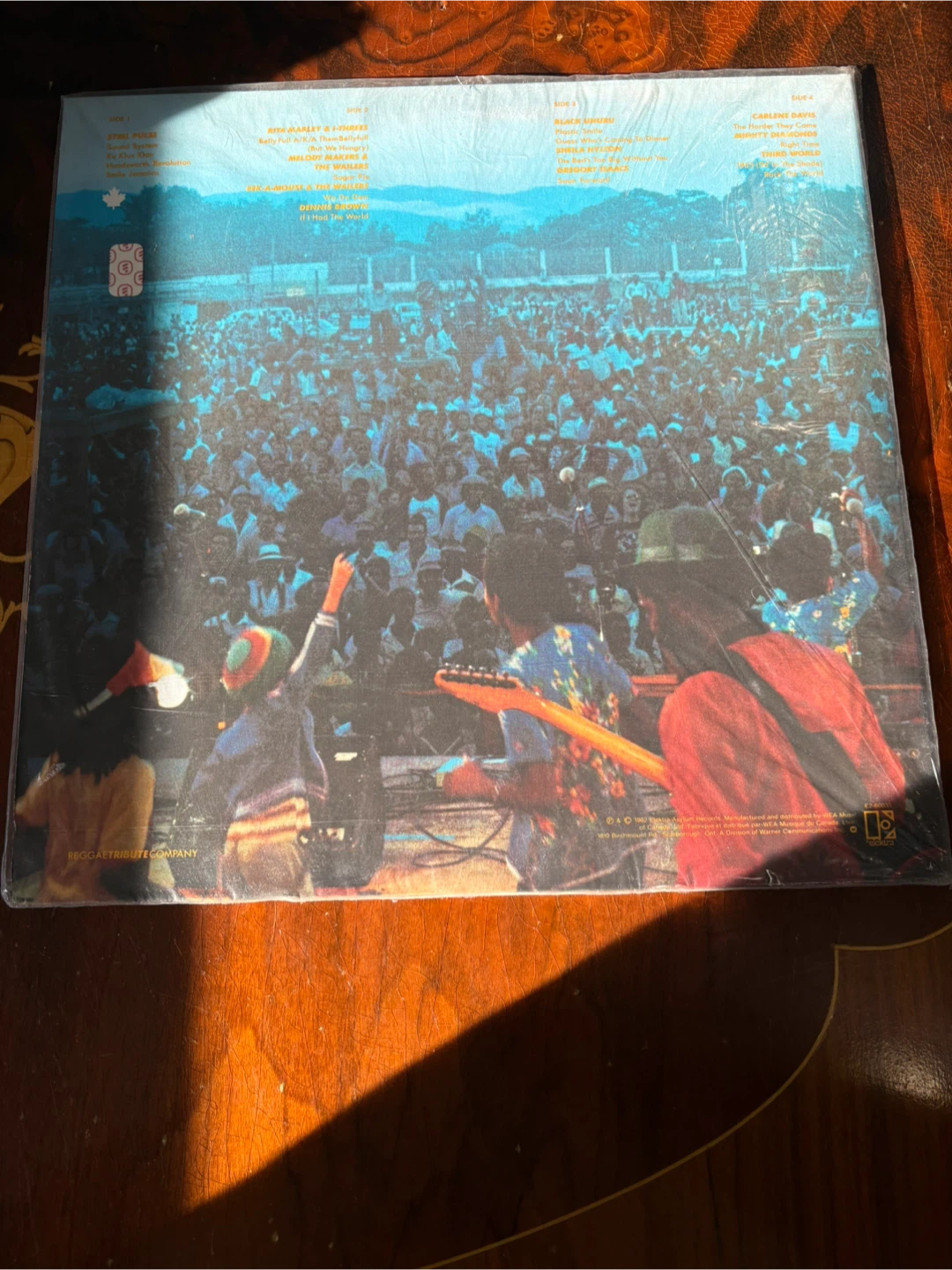 Reggae Sunsplash '81: A Tribute to Bob Marley 2 LP Vinyl Record - photo 2