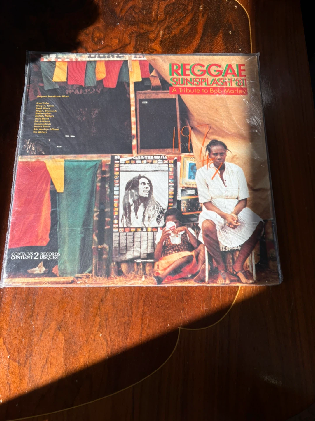 Reggae Sunsplash '81: A Tribute to Bob Marley 2 LP Vinyl Record