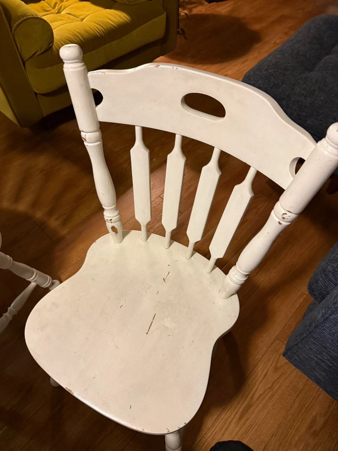 Solid wood table & chairs - photo 4