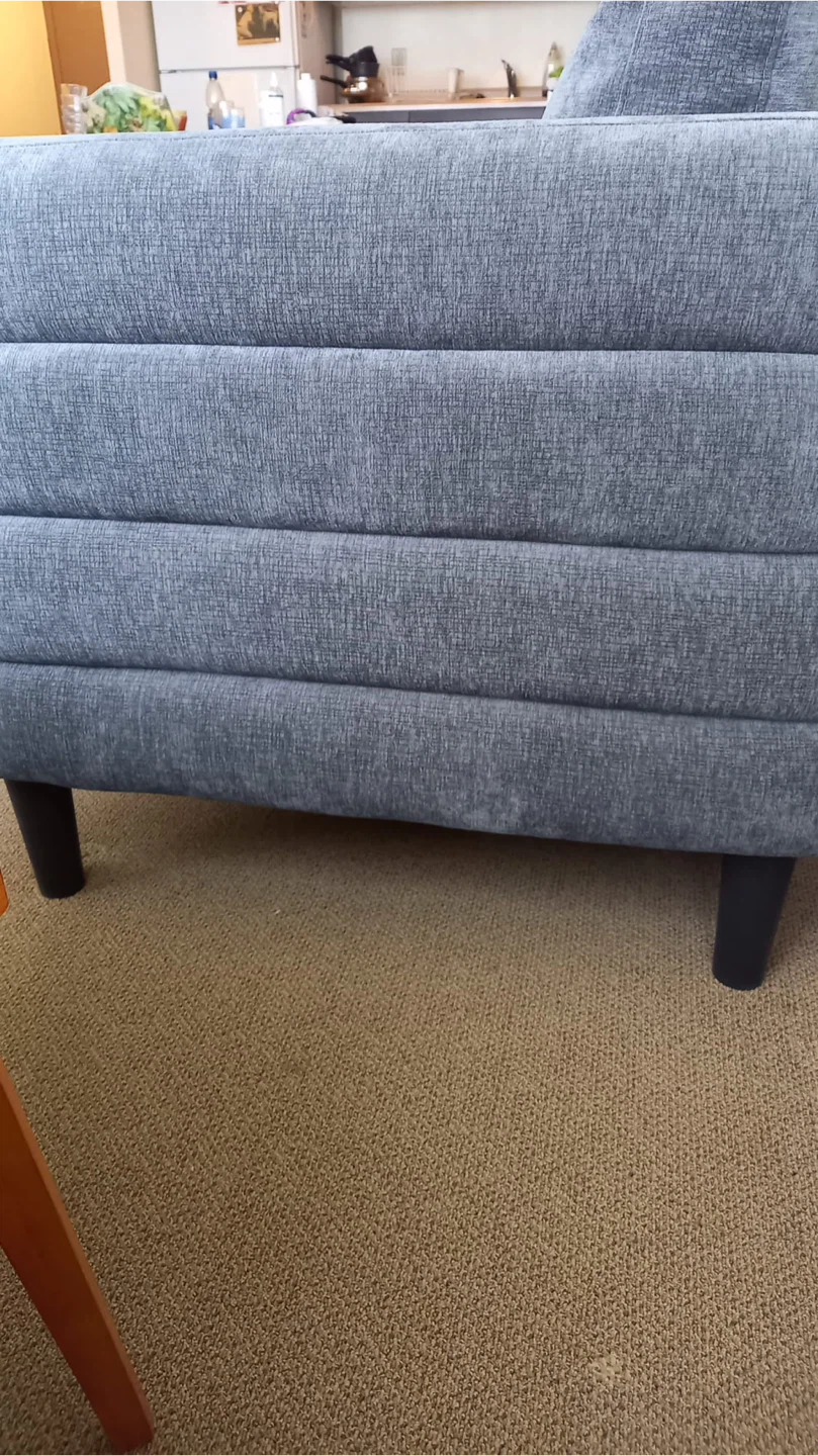 Grey Two-Seater Sofa - photo 3