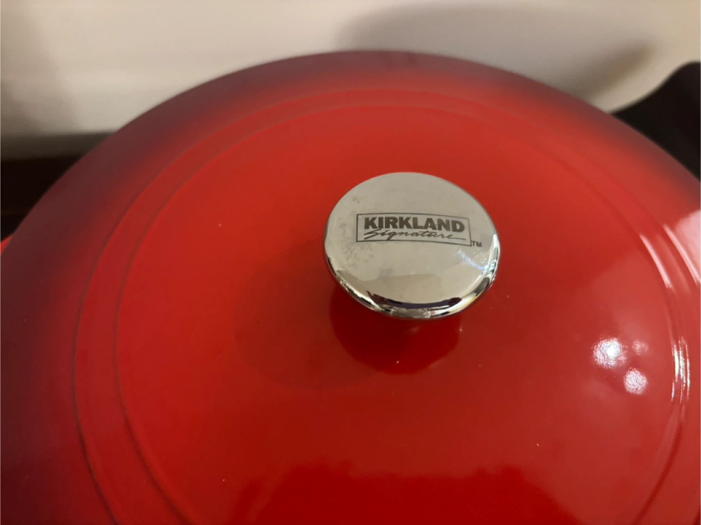 Cast iron Pot. Kirkland Signature. Made in France - photo 2