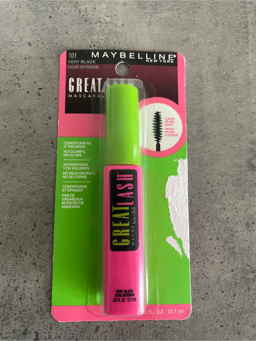 Maybelline Great Lash Mascara Very Black 101