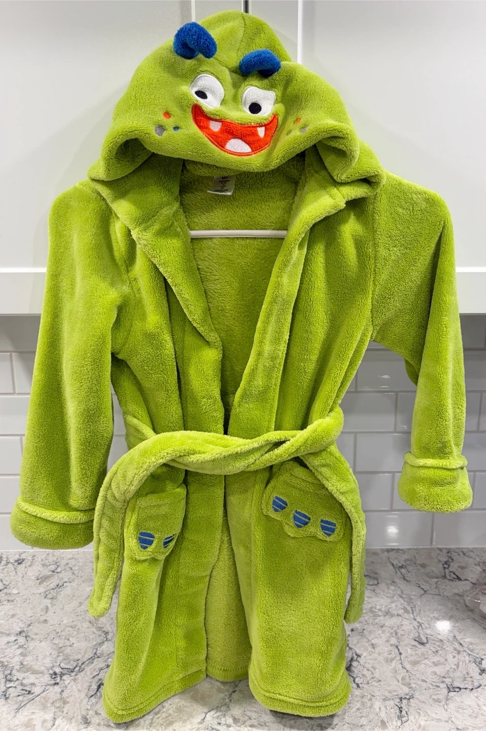 Kids Monster Shower/Bath Hooded Robe