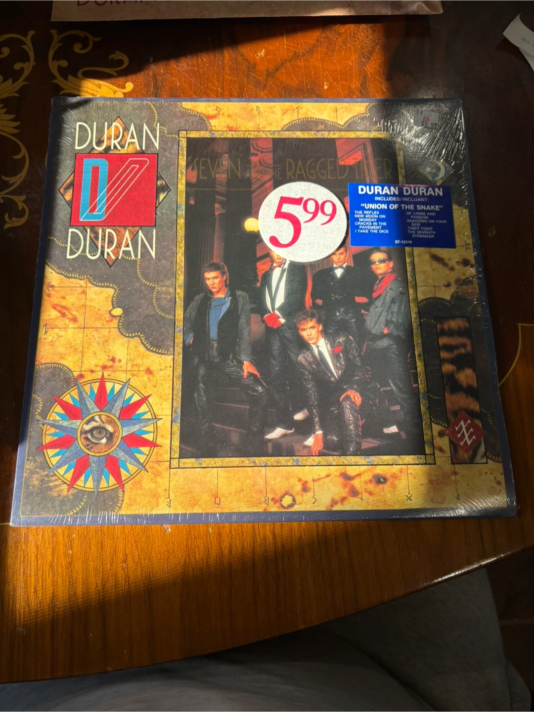 Duran Duran "Seven and the Ragged Tiger" Vinyl Record