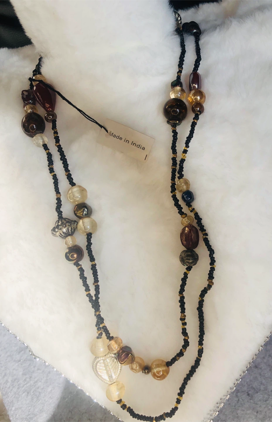 Multi-strand Beaded Necklace - photo 3