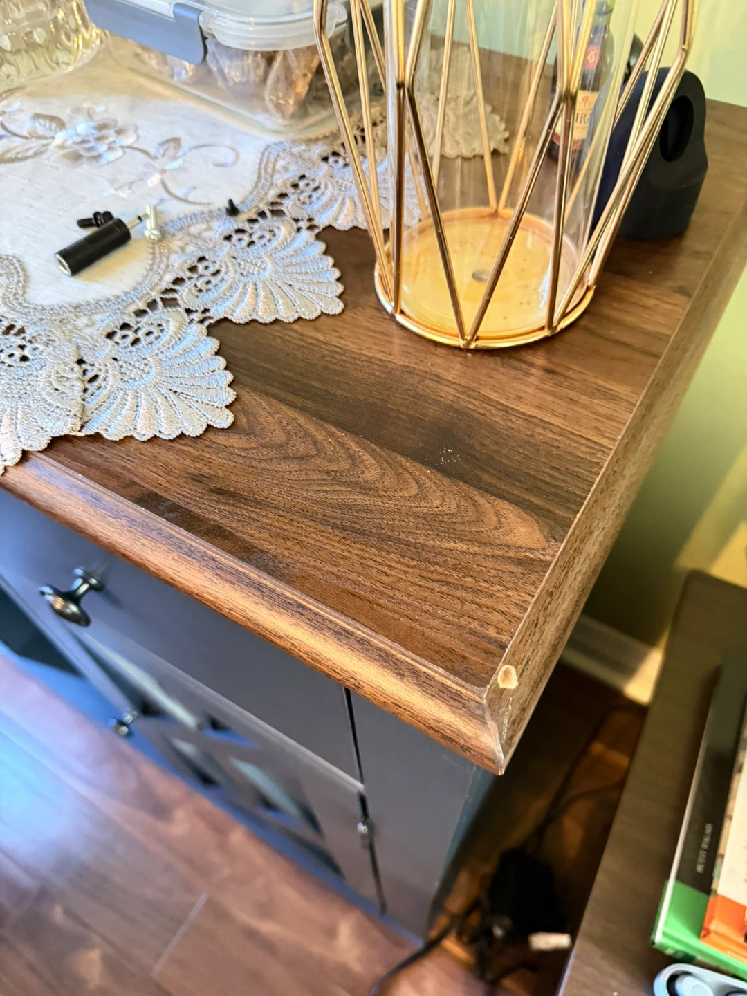 Festivo Navy Woodbar with Wooden Top - photo 4