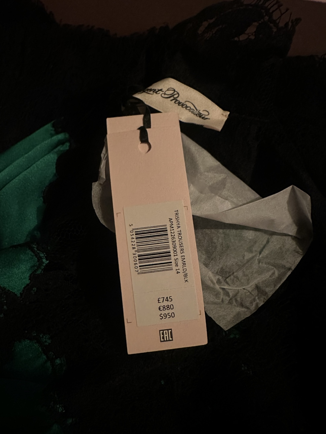 Agent Provocateur Trishya Silk Pajama Pants NEW Retail $950! - photo 5