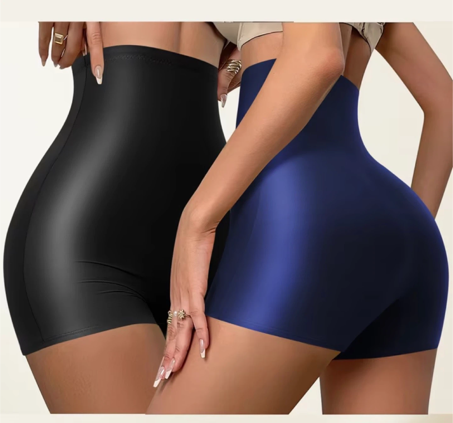 Shaper Shorts - 2 Piece Set (Black & Navy)