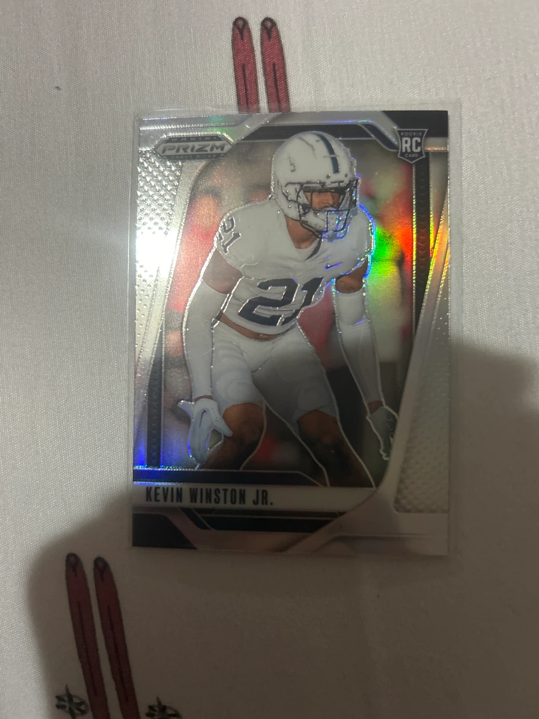 2020 Panini Prizm Draft Picks Kevin Winston Jr. Rookie Card