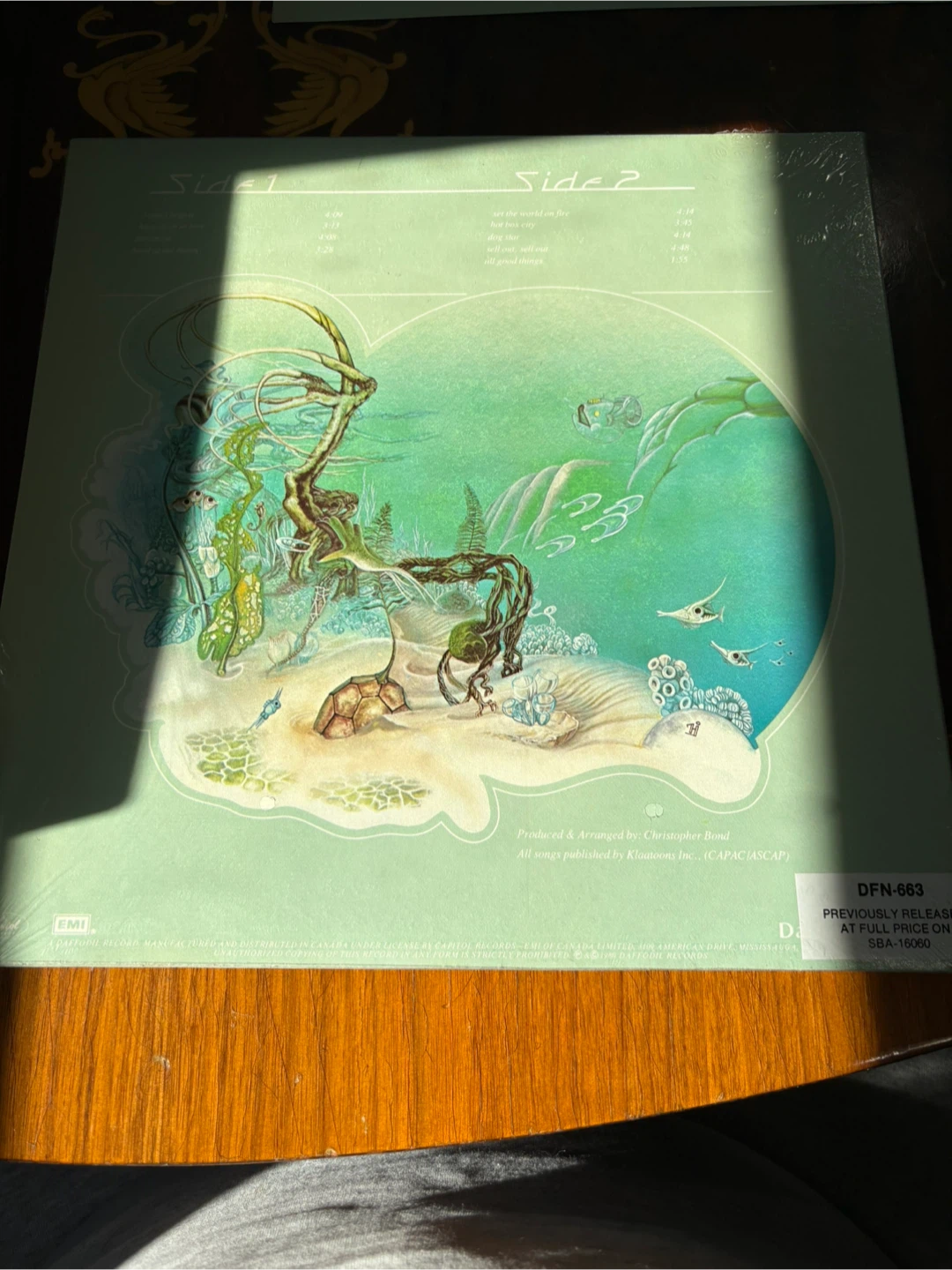 Klaatu Endangered Species Vinyl Record - photo 2
