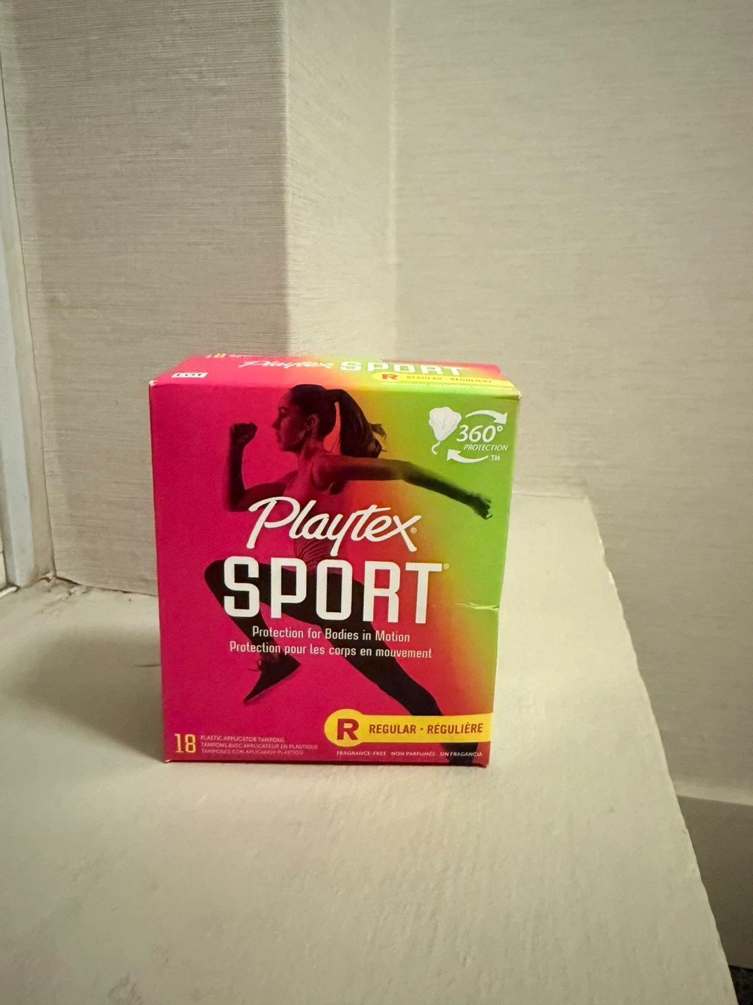 Playtex Sport Regular Plastic Applicator Tampons - 18 Count