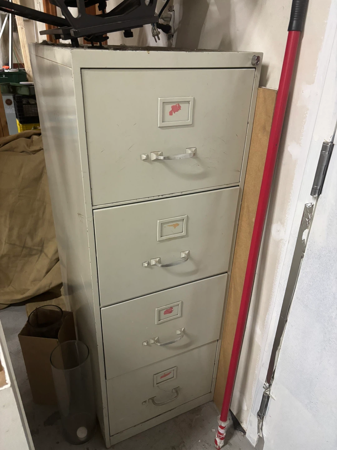 4-Drawer Metal Filing Cabinet