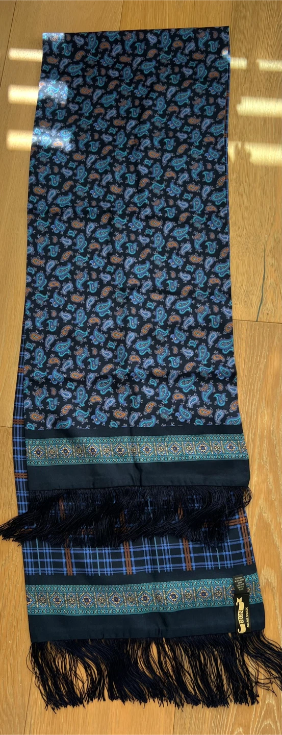 DION 100% Italian Silk Scarf - photo 5