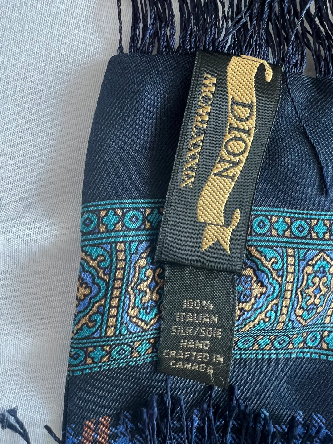 DION 100% Italian Silk Scarf - photo 2