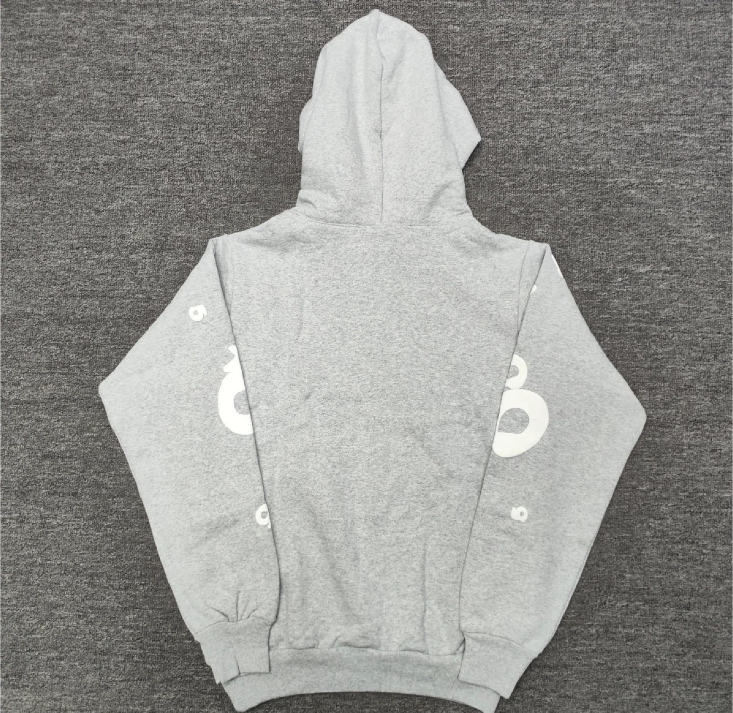 Grey Hoodie with Star Graphic - photo 2
