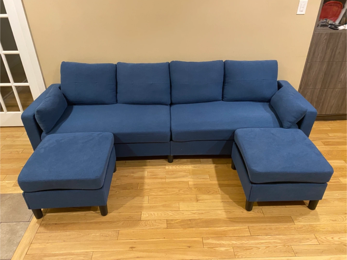 Beautiful Modern Modular Sofa with Ottomans (CAN DELIVER) - photo 4