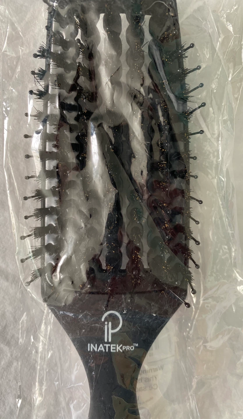 Inatekpro Curved & Vented Detangling Hair Brush