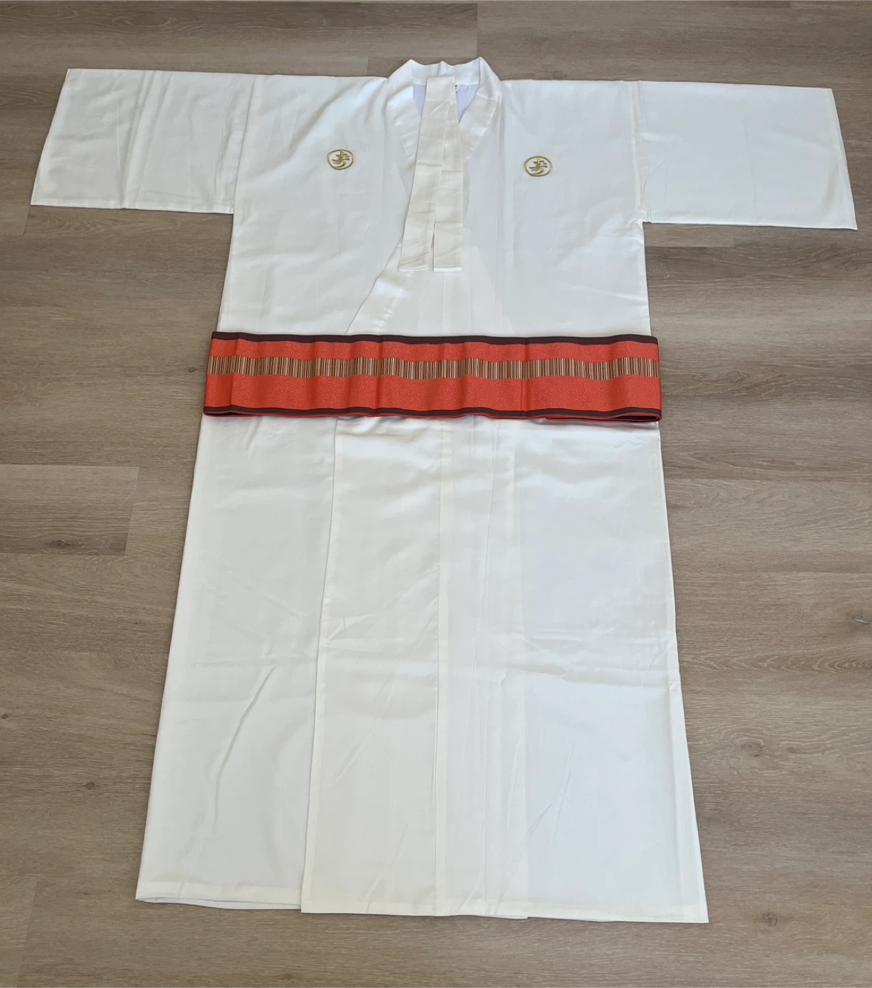 Japanese Kimono and Obi Set - photo 3