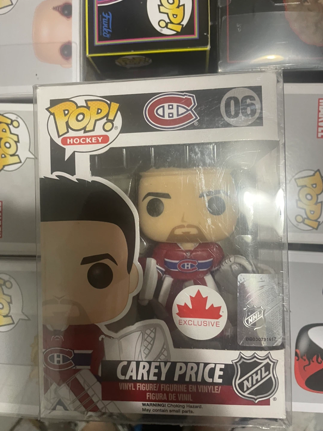 Patrick Roy McFarlane action figure Carey Price NHL pop