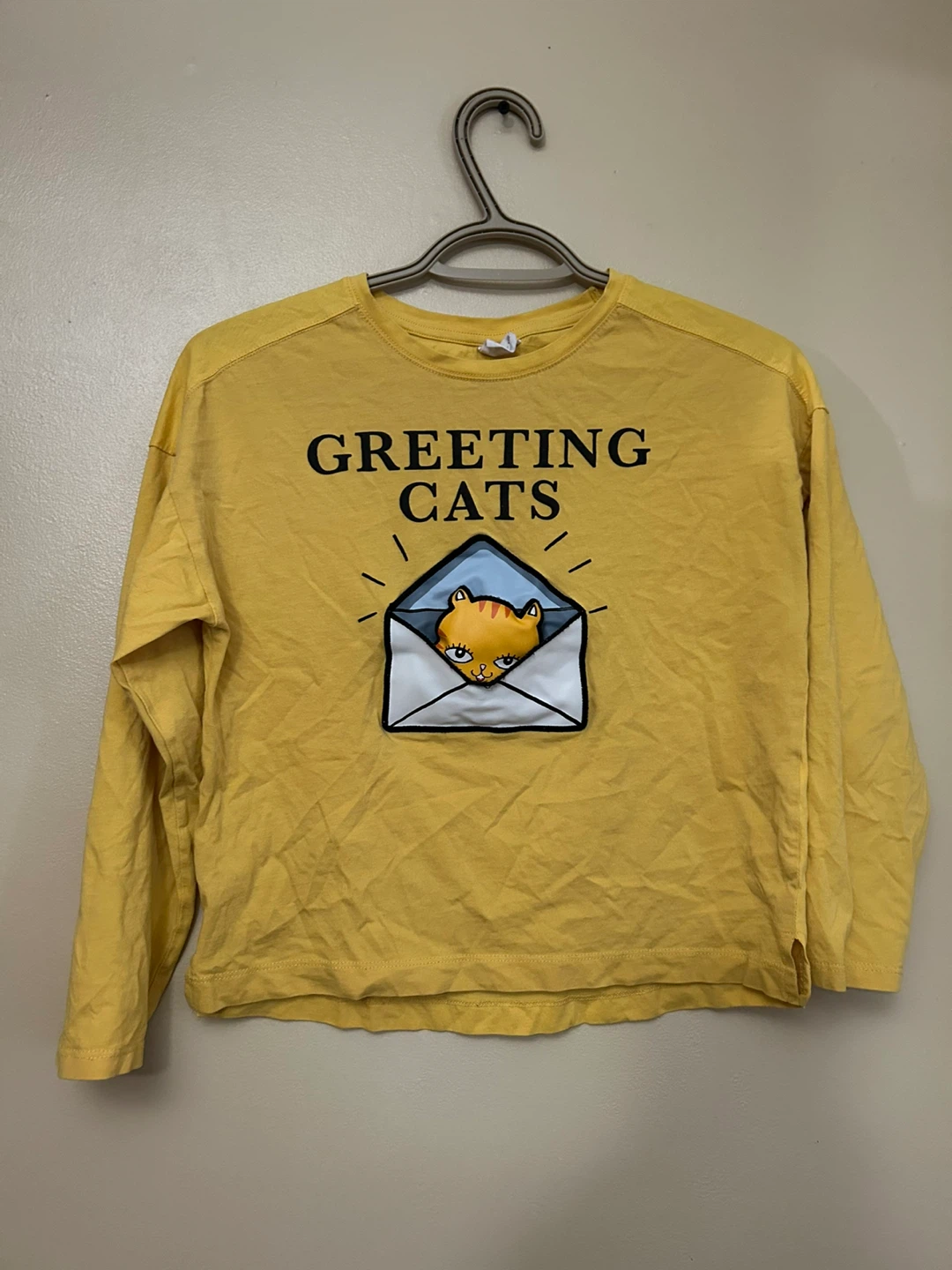 Zaba Kids Shirt with interactive cat in envelope